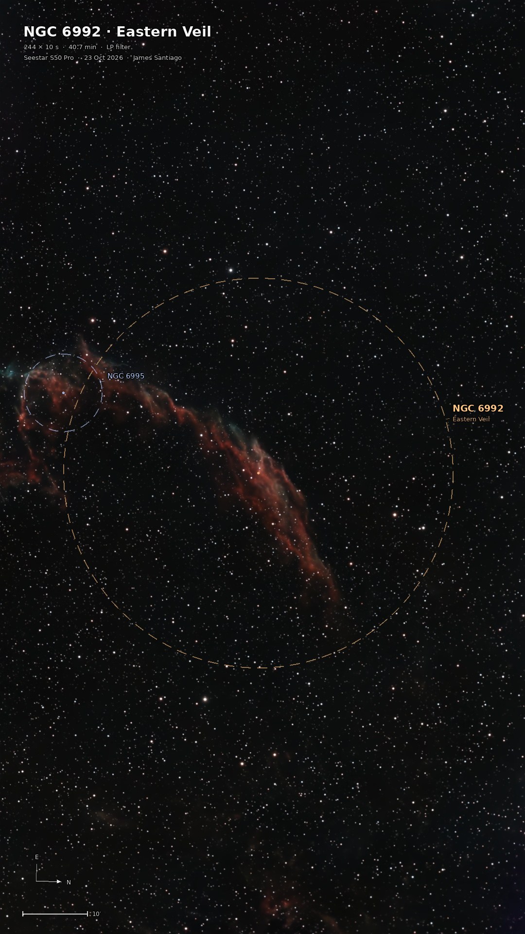 NGC 6992, Eastern Veil